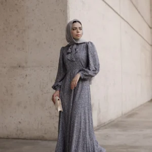 Elegant Hijab-Friendly Long Dress