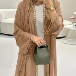 Open Front Modern Abaya
